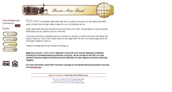 Desktop Screenshot of baxterstatebank.com